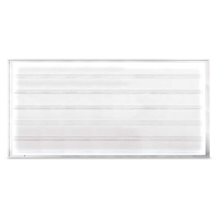 United Visual Products Single Door Radius Corkboard, 18"X24", B UV8000-BLACK-CLOUD